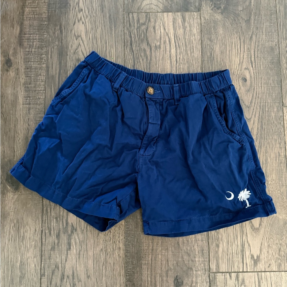 Chubbies Blue Flat Front Men Shorts
